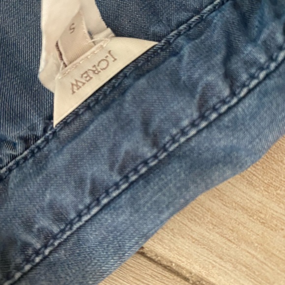 Lot of 2 casual button down tops, size small. J Crew and ace delivery - Picture 3 of 9